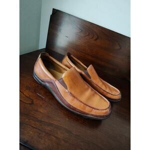 Cole Haan Men's Tucker Venetian Size 11.5 Brown Leather Loafers Casual Shoes